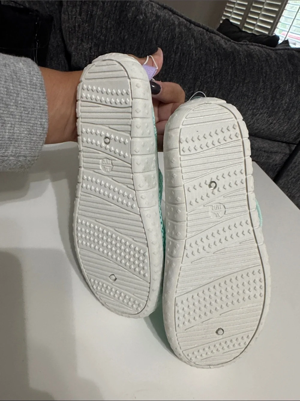 Kids' Aqua Mesh Water Shoes - Mint Green